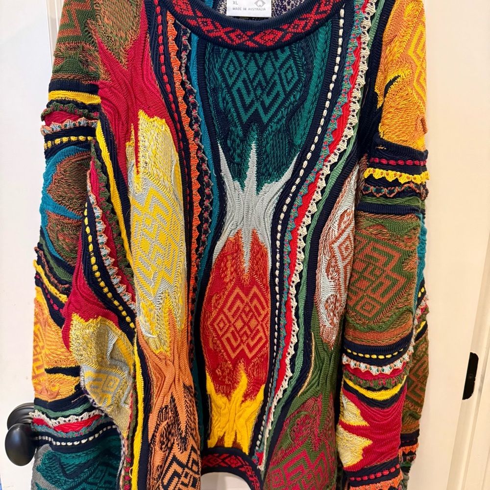 COOGI Multicolor Crewneck Sweater
